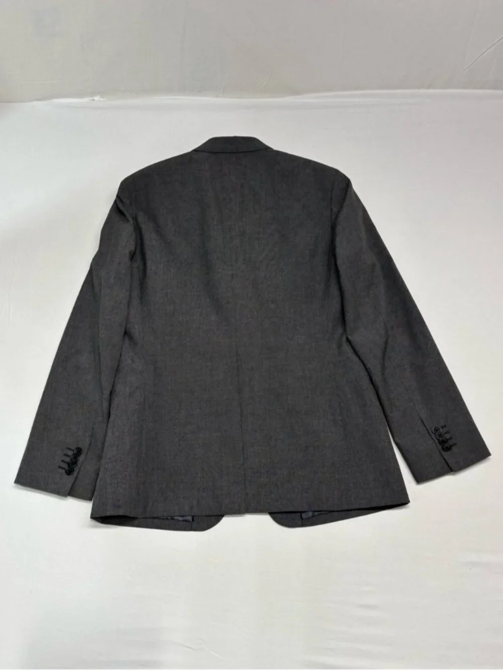 Banana Republic Gray Tailored Slim Fit 2-Button Suit Blazer Jacket 40R